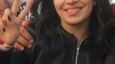Charli XCX at an outdoor event