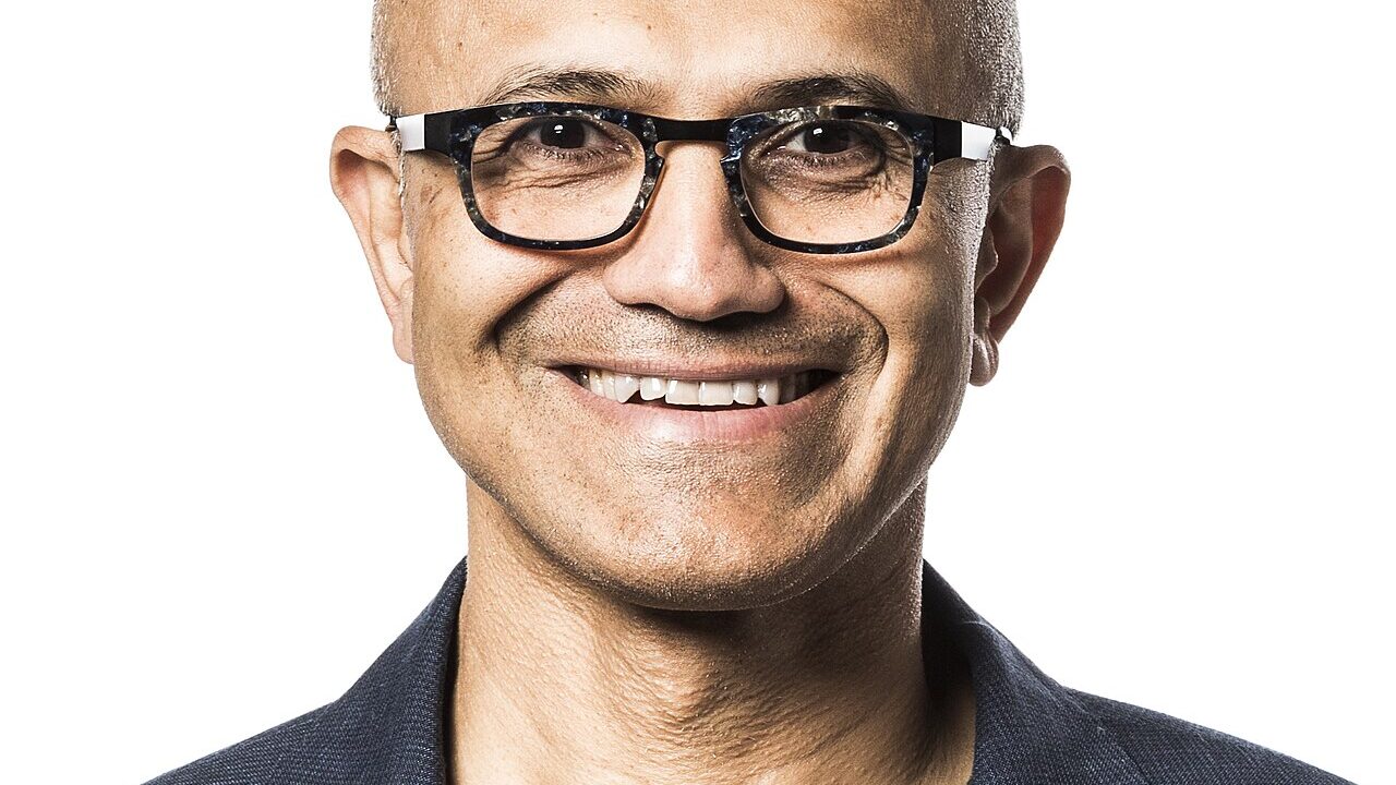 Microsoft CEO Satya Nadella. Photo: Brian Smale / Microsoft, CC BY SA 4.0, via Wikimedia Commons.