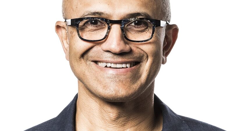 Microsoft CEO Satya Nadella. Photo: Brian Smale / Microsoft, CC BY SA 4.0, via Wikimedia Commons.