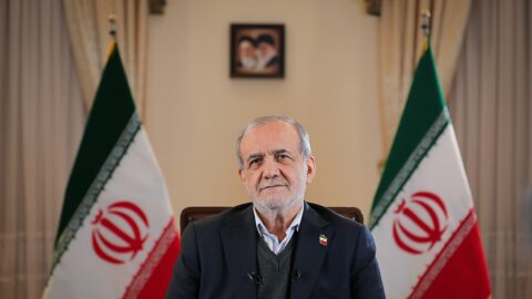 Iran's President Masoud Pezeshkian. Photo: khamenei.ir, CC BY 4.0, via Wikimedia Commons.