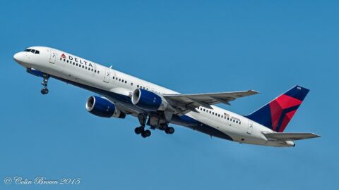A Delta Air Lines Boeing 757. Photo: Colin Brown, CC BY 2.0, via Wikimedia Commons.