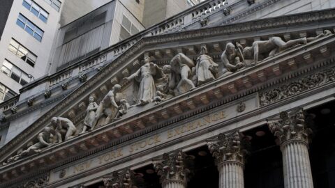 The New York Stock Exchange. Photo: Kimon Berlin, via Wikimedia Commons (CC licence, see Commons file page).