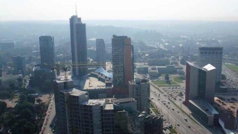 Vilnius, Lithuania. Photo: public domain release by the author, via Wikimedia Commons.