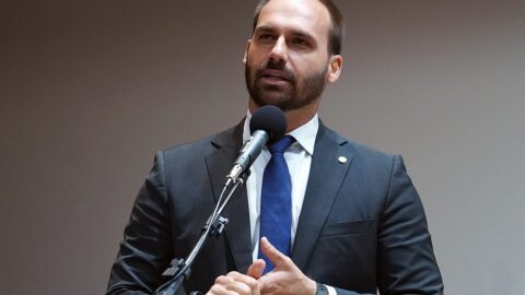 Eduardo Bolsonaro at the Chamber of Deputies, Brasilia, 2019